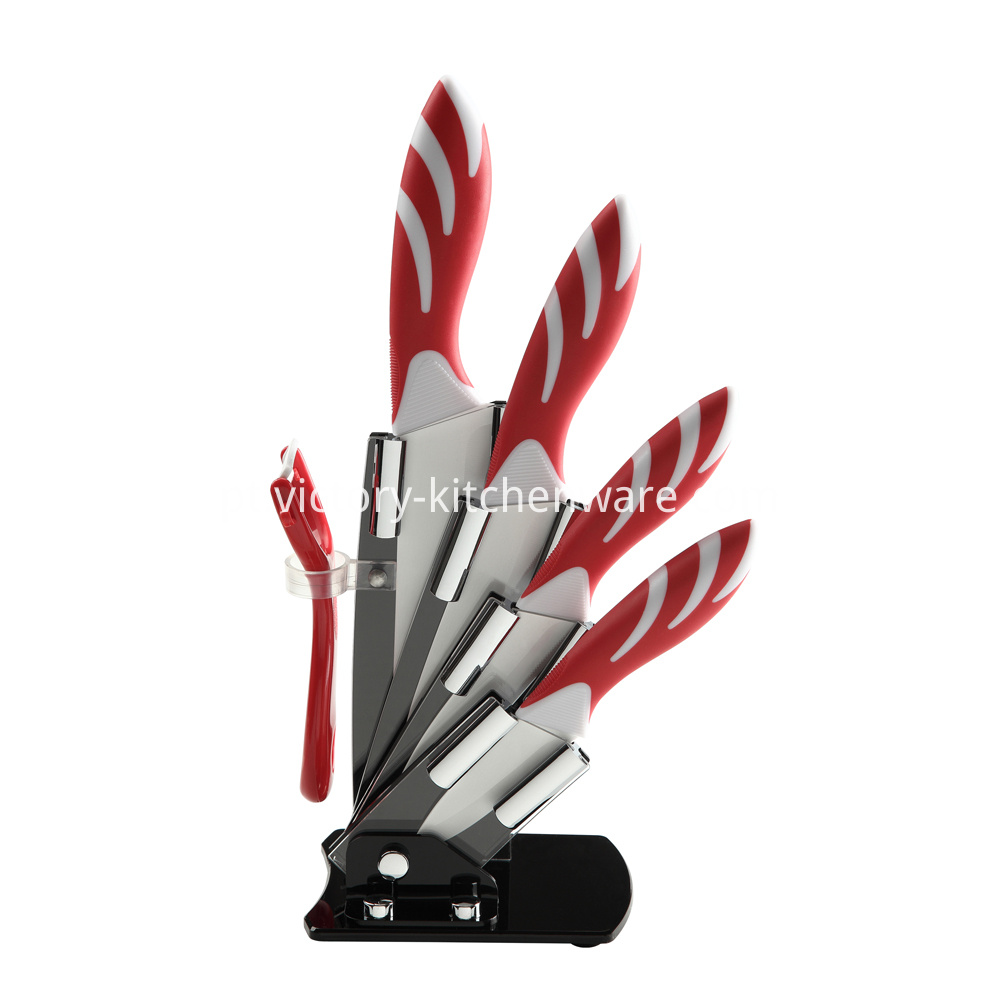 conjunto de faca de cerâmica ceramic knife set